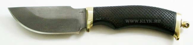 Нож Берто (сталь Х12МФ, граб, латунь)