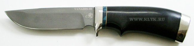 Нож Медведь-3 (сталь VANADIS 10, венге, мельхиор)