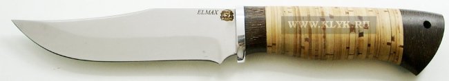 Нож Вепрь-1 (сталь ELMAX Uddeholm, венге, береста)