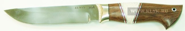 Нож Путник (сталь ELMAX Uddeholm, бубинго, рог)