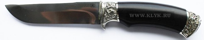 Нож Глухарь (сталь ELMAX Uddeholm, граб, мельхиор)
