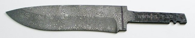 Клинок Н6 дамасская сталь (состав У10А, 7ХНМ6)