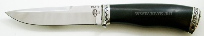 Нож Игла (сталь 95х18, граб, мельхиор)