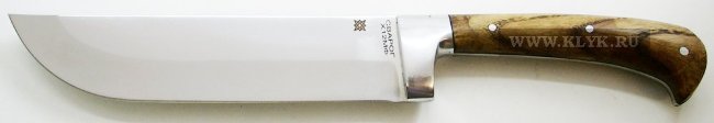 Нож Бахарман (сталь Х12МФ, зебрано) цельнометаллический