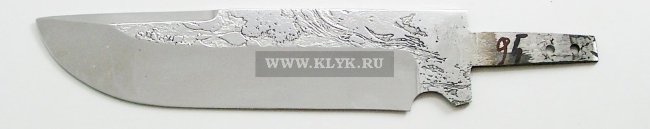 Клинок Вепрь (сталь 95х18, ковка, травление, полировка)